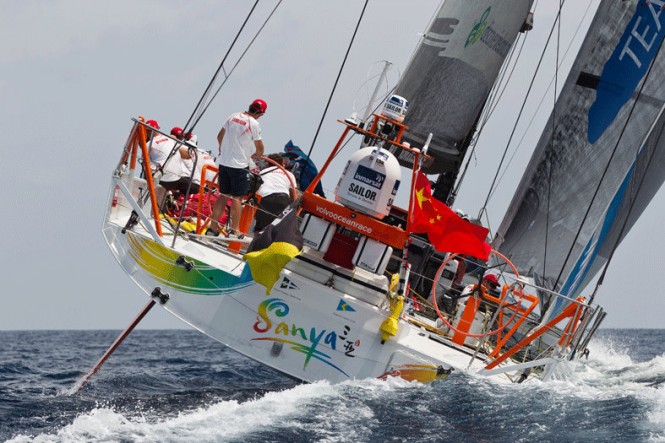 Sanya Serenity Superyacht Marina in China hosted Volvo Ocean Race Teams