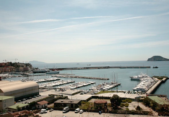 Sucantieri Superyacht Marina situated in a beautiful Italian yacht charter location - Naples