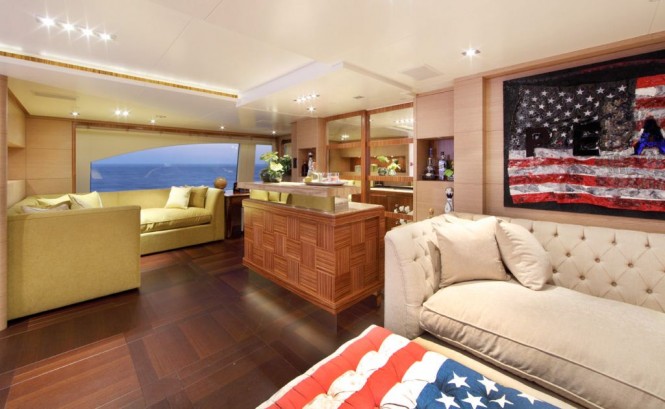 Superyacht Told u So - Upper Saloon Superyacht Told u So - Upper Saloon