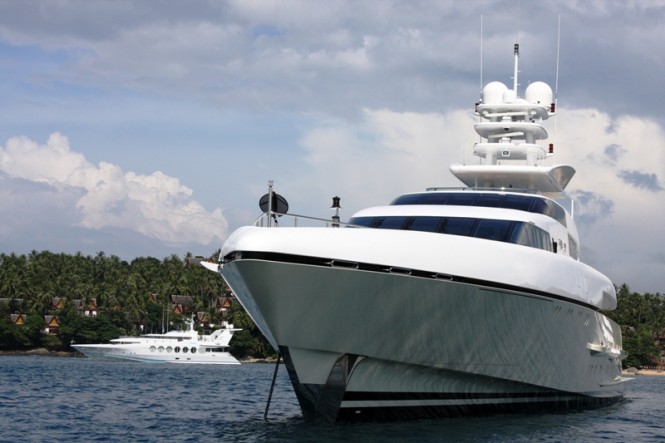 Superyachts moored in Phuket during Asia Superyacht Rendezvous photo credit Asia Superyacht Rendezvous Superyachts moored in Phuket during Asia Superyacht Rendezvous photo credit Asia Superyacht Rendezvous