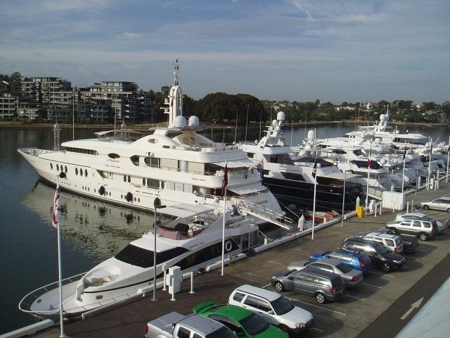 Sydney Superyacht Marina and Campbells Cove Circular Quay