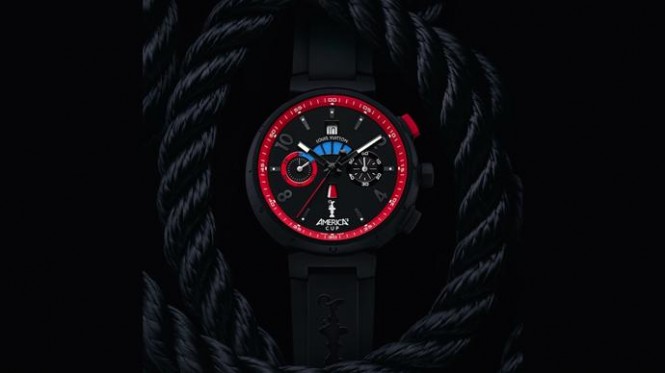 The Tambour Regatta America’s Cup watch developed by Louis Vuitton
