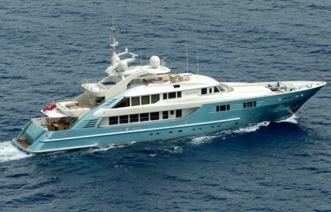 Refit of the 47m motor yacht Aquamarina by ISA completed
