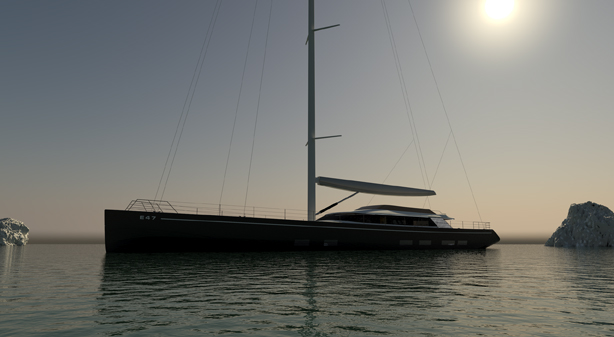 47m sailing yacht E 471 by Esenyacht