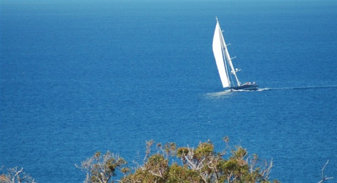 Alcanara superyacht under sail Alcanara superyacht under sail