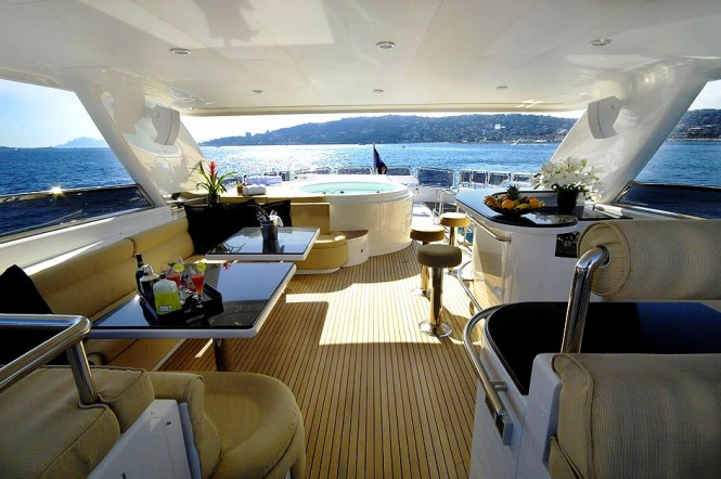 Annabel II Superyacht - Sundeck Annabel II Superyacht - Sundeck