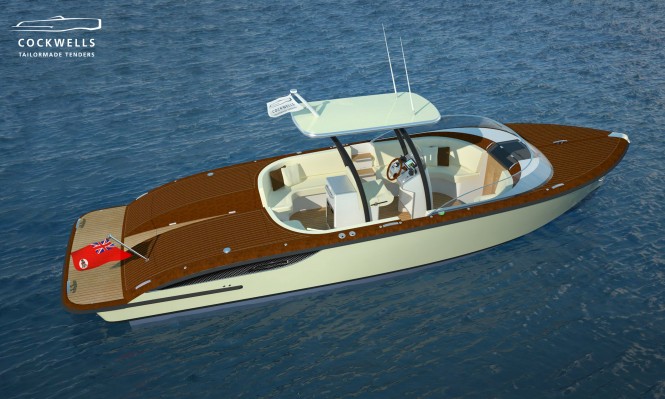 Cockwells tender for the 73m Vitruvius superyacht Cockwells tender for the 73m Vitruvius superyacht