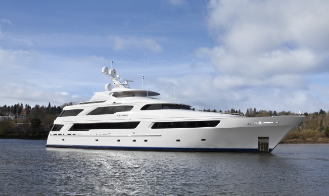 Delta´s newest 50m custom superyacht ARIANNA launched