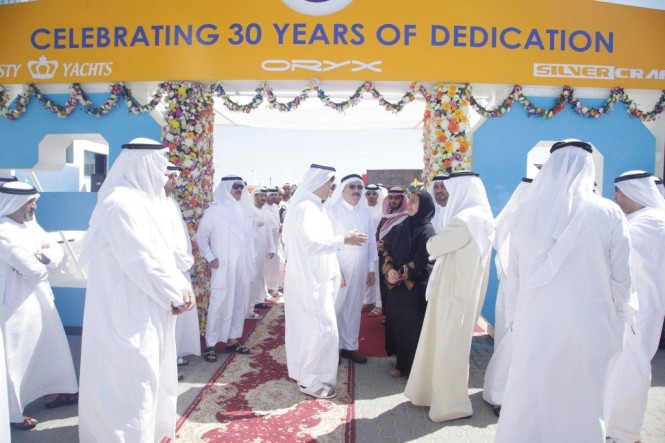 Gulf Craft celebrated its 30th anniversary