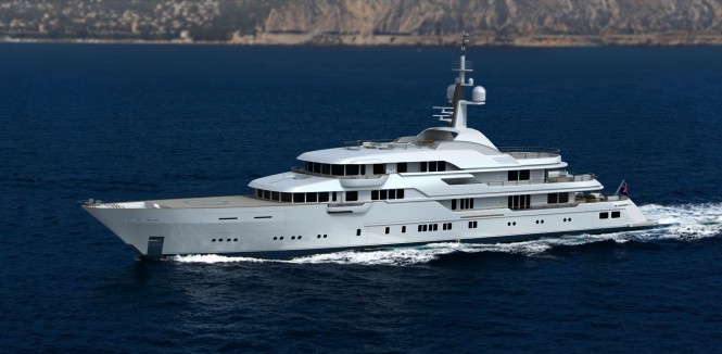 78.50m Feadship motor yacht HAMPSHIRE II (hull 806) launched