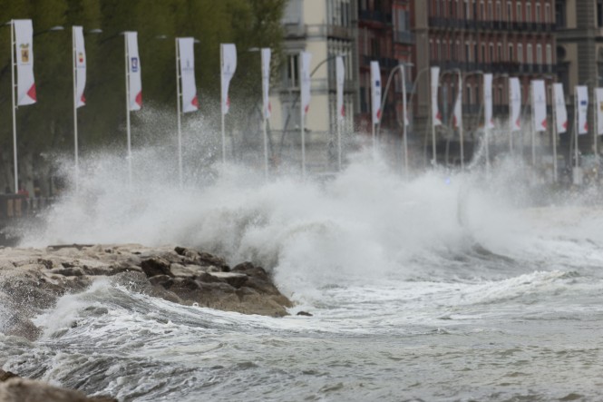 Naples AC World Series: Strong winds and heavy seas suspended Saturday´s racing