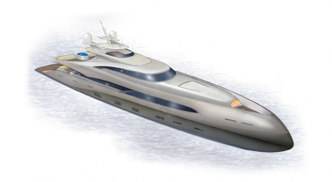 53m motor yacht ER175 by Icon Yachts and Ivan Erdevicki
