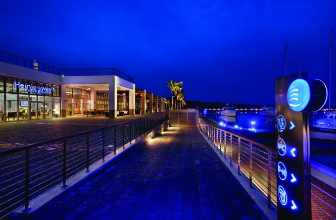 Karpaz Gate Marina at Night Karpaz Gate Marina at Night