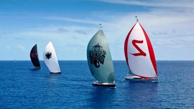 Dubois Designed superyachts excel at the 2012 Caribbean Regattas