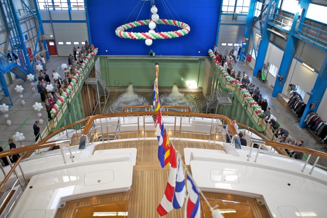 Luxury Yacht Hampshire II launched by Feadship - 2012 Luxury Yacht Hampshire II launched by Feadship - 2012