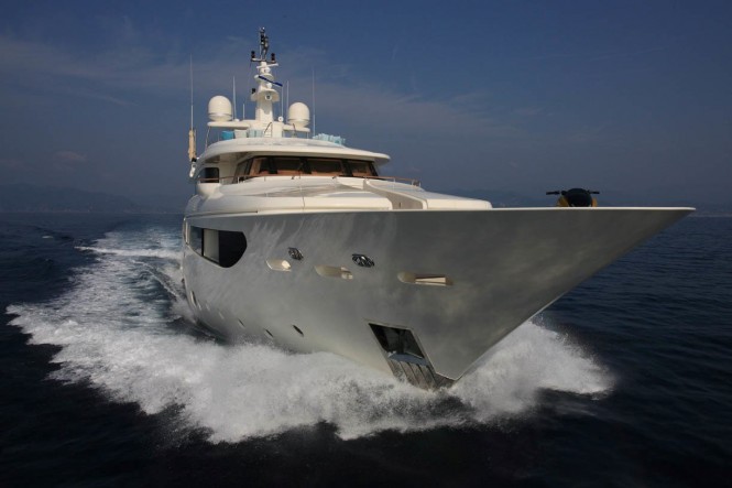 Charter special for the 43m CRN luxury motor yacht HANA in the Western Mediterranean
