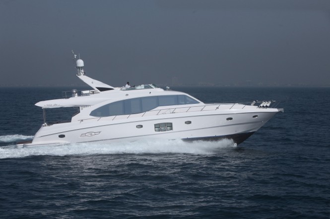 Gulf Craft makes its debut at Hainan Rendez-Vous 2012 with the Majesty 70 yacht on display