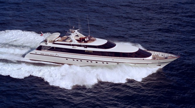 Joachim Kinder designed refits for motor yacht SEARAZ (ex Alcor, Jimora)