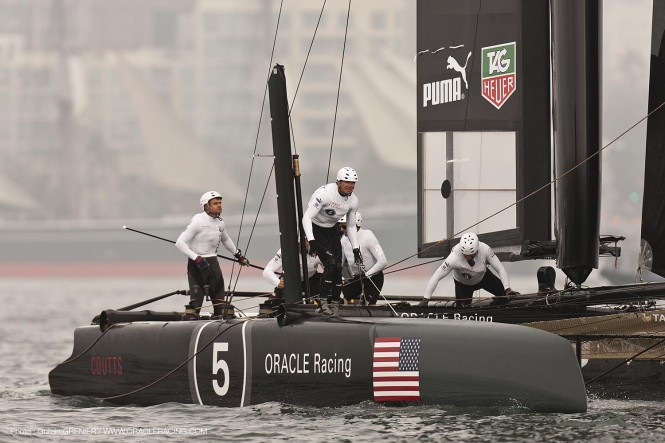 ORACLE Racing announces crews for Naples America’s Cup World Series