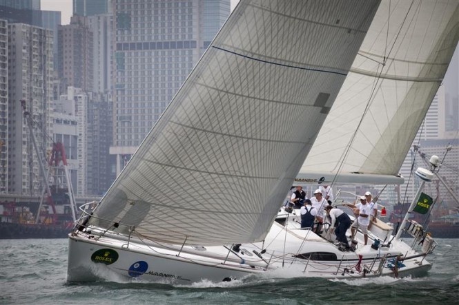 Peter Churchouse's MOONBLUE 2 Photo by RolexDaniel Forster Peter Churchouse's MOONBLUE 2 Photo by RolexDaniel Forster
