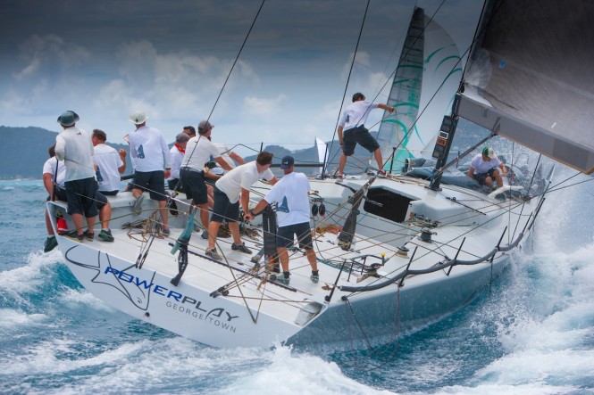 PowerPlay on Day 3 at Les Voiles de St. Barth PowerPlay on Day 3 at Les Voiles de St. Barth