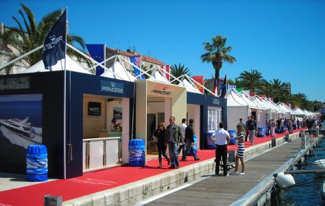 Princess Yachts exhibited at the Croatia Boat Show 2012