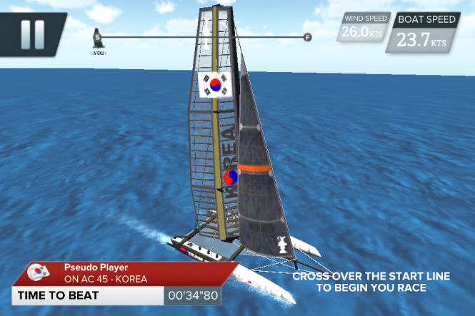 America´s Cup: Sailing game available free as an app for iPhone and iPad