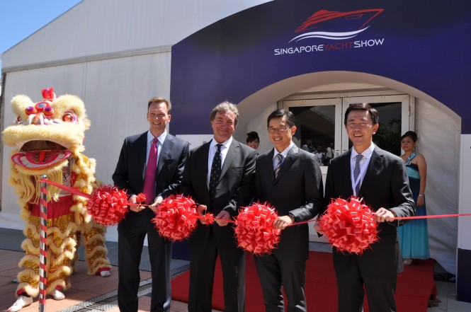 The 2nd annual Singapore Yacht Show´s Opening Ceremony