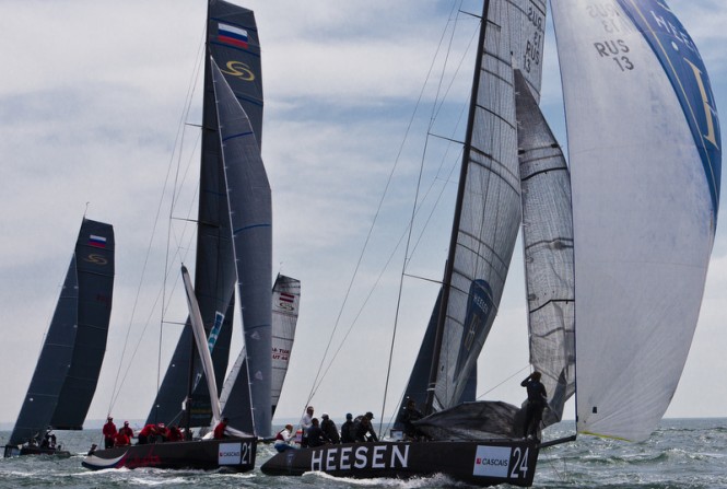 Team Synergy/Heesen wins first and third place at the recent Cascais Cup