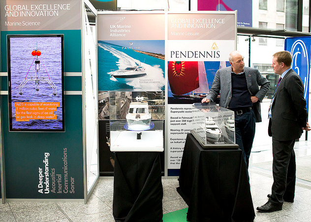 The prestigious UK shipyard Pendennis attending the showcase The prestigious UK shipyard Pendennis attending the showcase