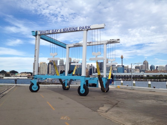 White Bay 6 Marine Park Travel Lift White Bay 6 Marine Park Travel Lift