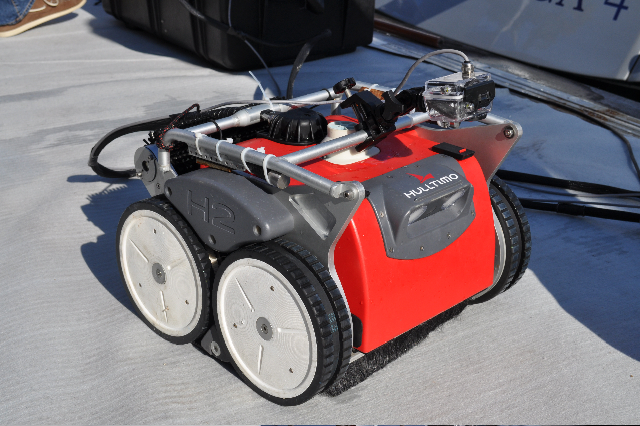 World first remote control hull cleaning robot arrives in Spain