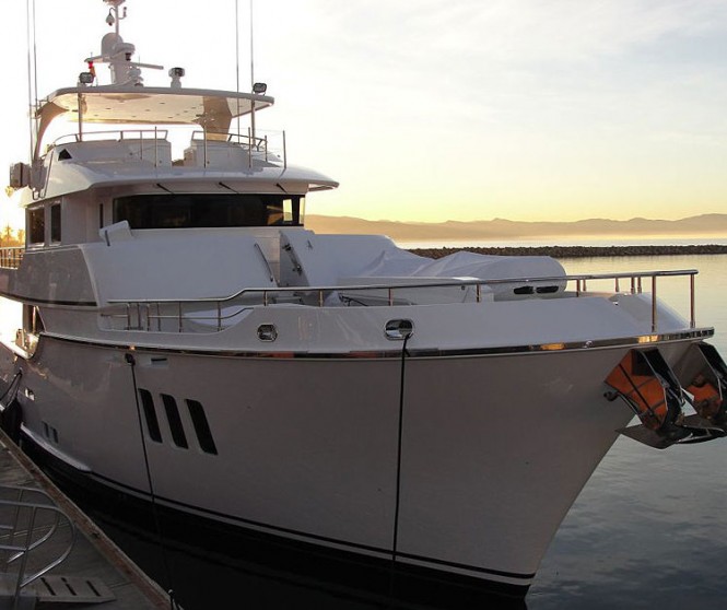 Zembra superyacht by Nordhavn
