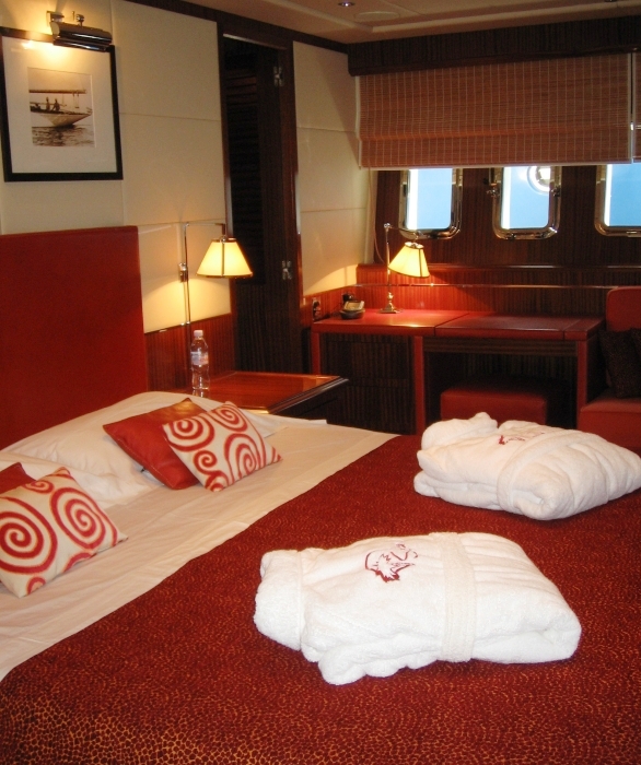 luxury yacht SOAN - Master Cabin luxury yacht SOAN - Master Cabin