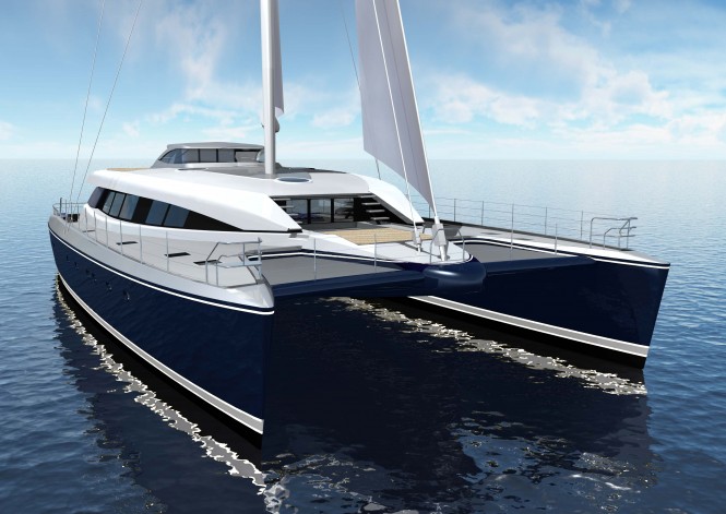100ft sailing yacht Q5 (hull YD66) by Yachting Developments to be launched early June 2012