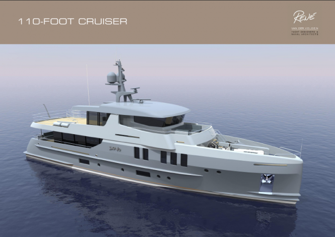 New 110-foot René Van Der Velden Yacht