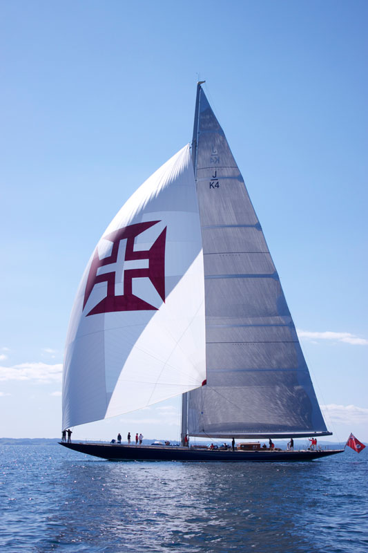 The first interior images of the 130ft J Class charter yacht ENDEAVOUR refitted by Yachting Developments