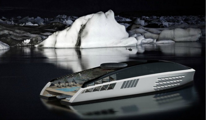 150m motor yacht SVETI concept by Pastrovich Studio