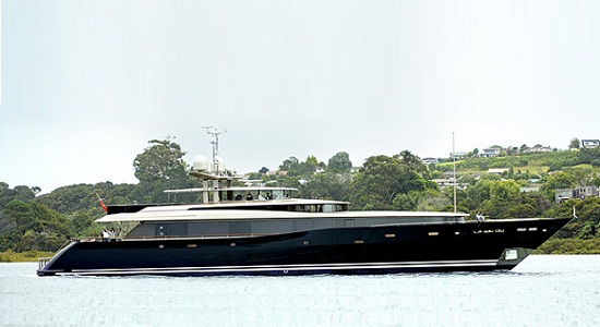 47m Alloy superyacht Loretta Anne (ex hull AY43) successfully delivered