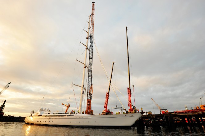 More images of the 75m megayacht M5 (ex Mirabella V)