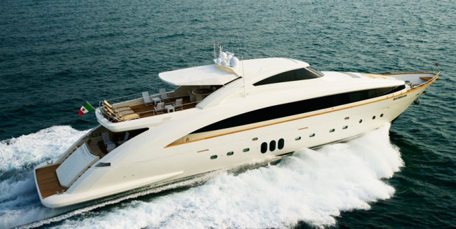 The second Amer 116 motor yacht Il Gattopardo by Permare launched