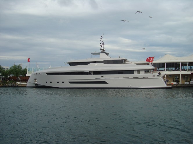 Recently launched Bilgin 132 motor yacht M (Project M) by Bilgin Yachts