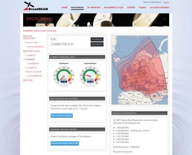The World’s First iPhone VSAT Customer Support Portal by OmniAccess