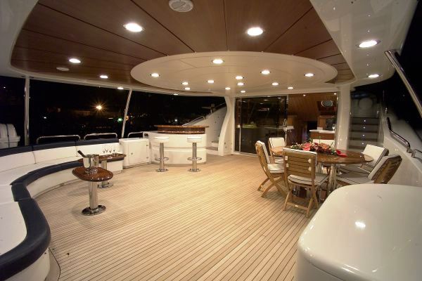 Charter Yacht BEYOND THE CLOUDS - Upper Deck Charter Yacht BEYOND THE CLOUDS - Upper Deck