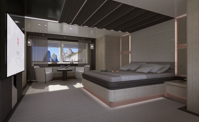 Columbus Sport 130 Hybrid Superyacht Interior Columbus Sport 130 Hybrid Superyacht Interior