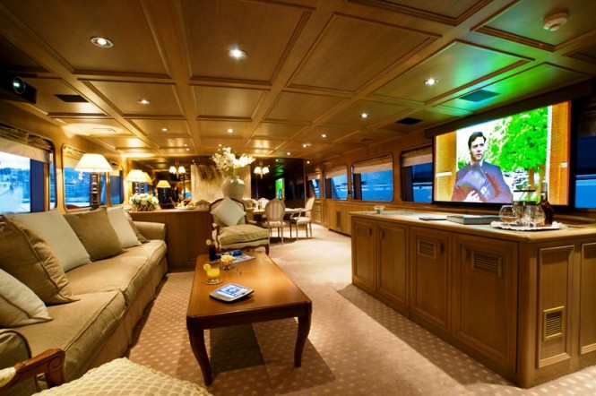 Daniella superyacht - Salon Daniella superyacht - Salon