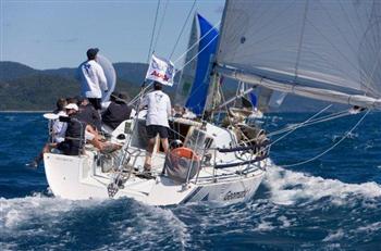 50th entry for Audi Hamilton Island Race Week is Hanse 495 sailing yacht Geomatic