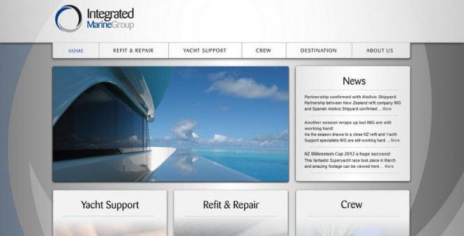 A busy season for Integrated Marine Group launching a new website