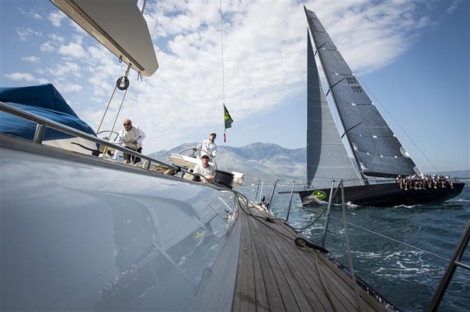 Rolex Volcano Race 2012: 60ft sailing yacht Mini Maxi Jethou wins today’s windward/leeward race