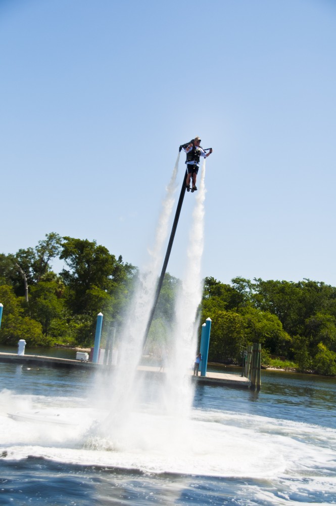 JetLev and JetSurf on display at Sanctuary Cove International Boat Show